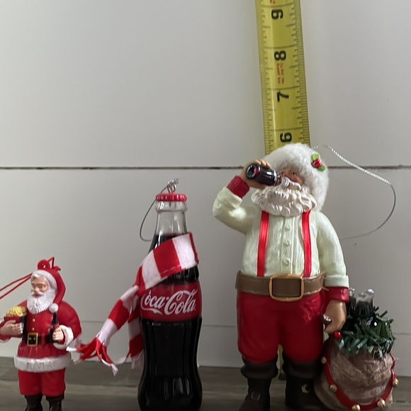 3 Coca Cola Christmas Tree Ornaments - Picture 5 of 7